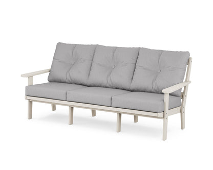 POLYWOOD® Mission Deep Seating Sofa in Sand / Granite