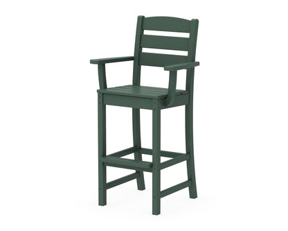 POLYWOOD® Lakeside Bar Arm Chair in Green