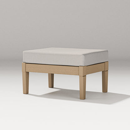 PW Designer Series Estate Lounge Ottoman in Vintage Sahara / Cast Ash