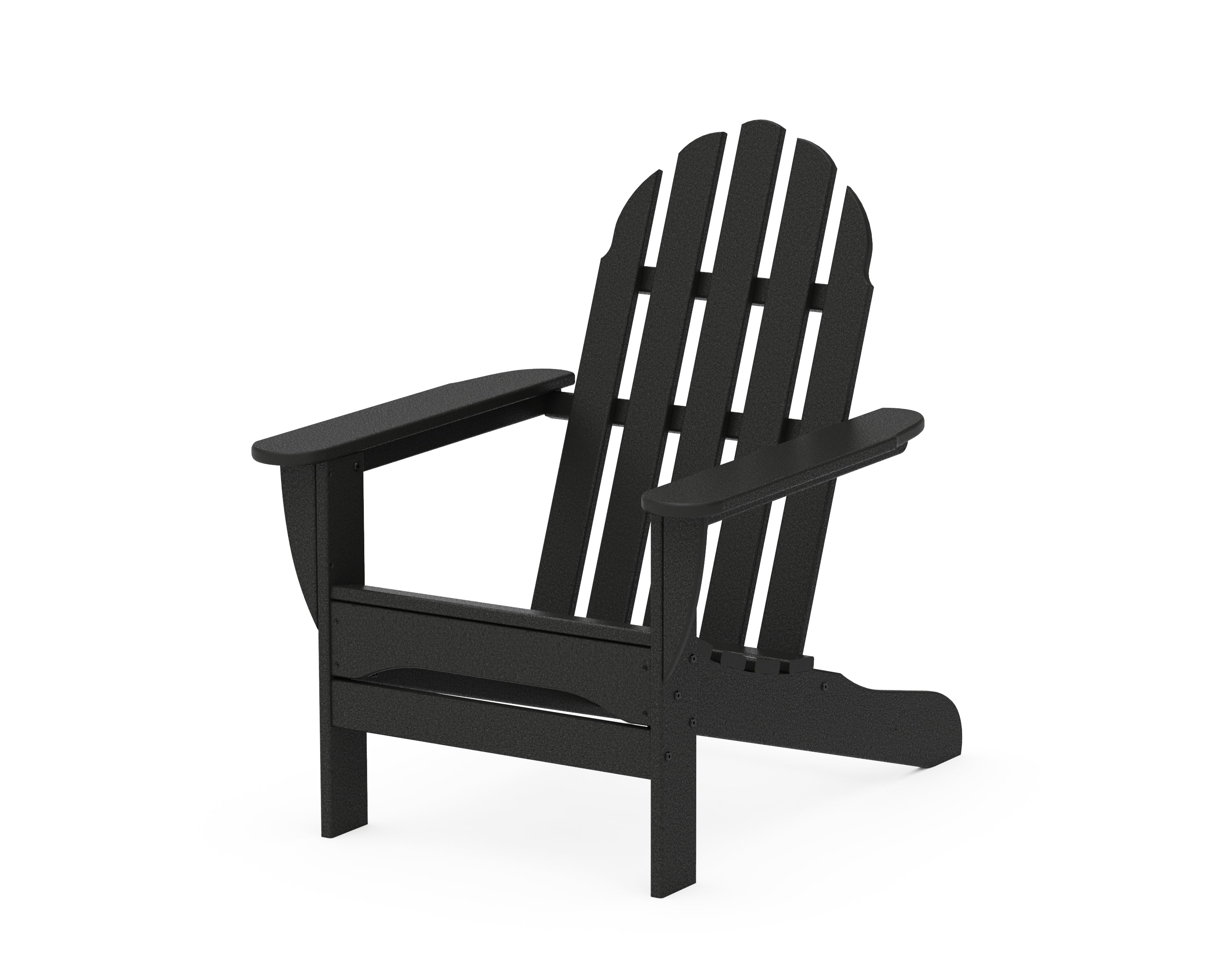 POLYWOOD® Classic Adirondack Chair in Black
