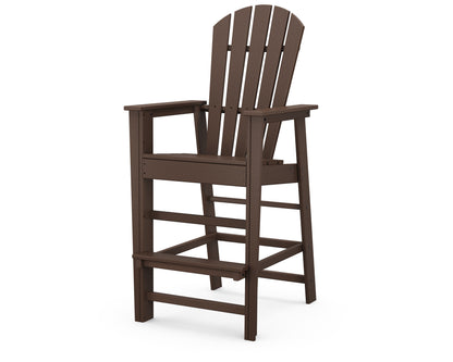 POLYWOOD® South Beach Bar Chair in Mahogany