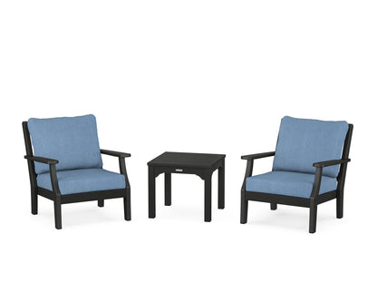 Chinoiserie 3-Piece Deep Seating Set