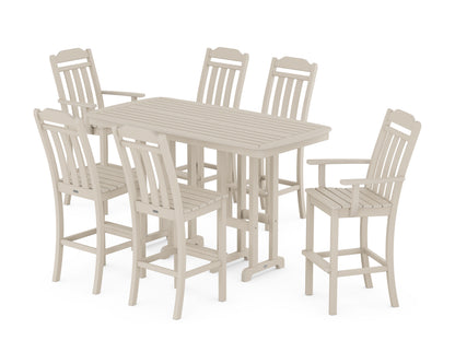 Country Living Cottage 7-Piece Bar Set in Sand