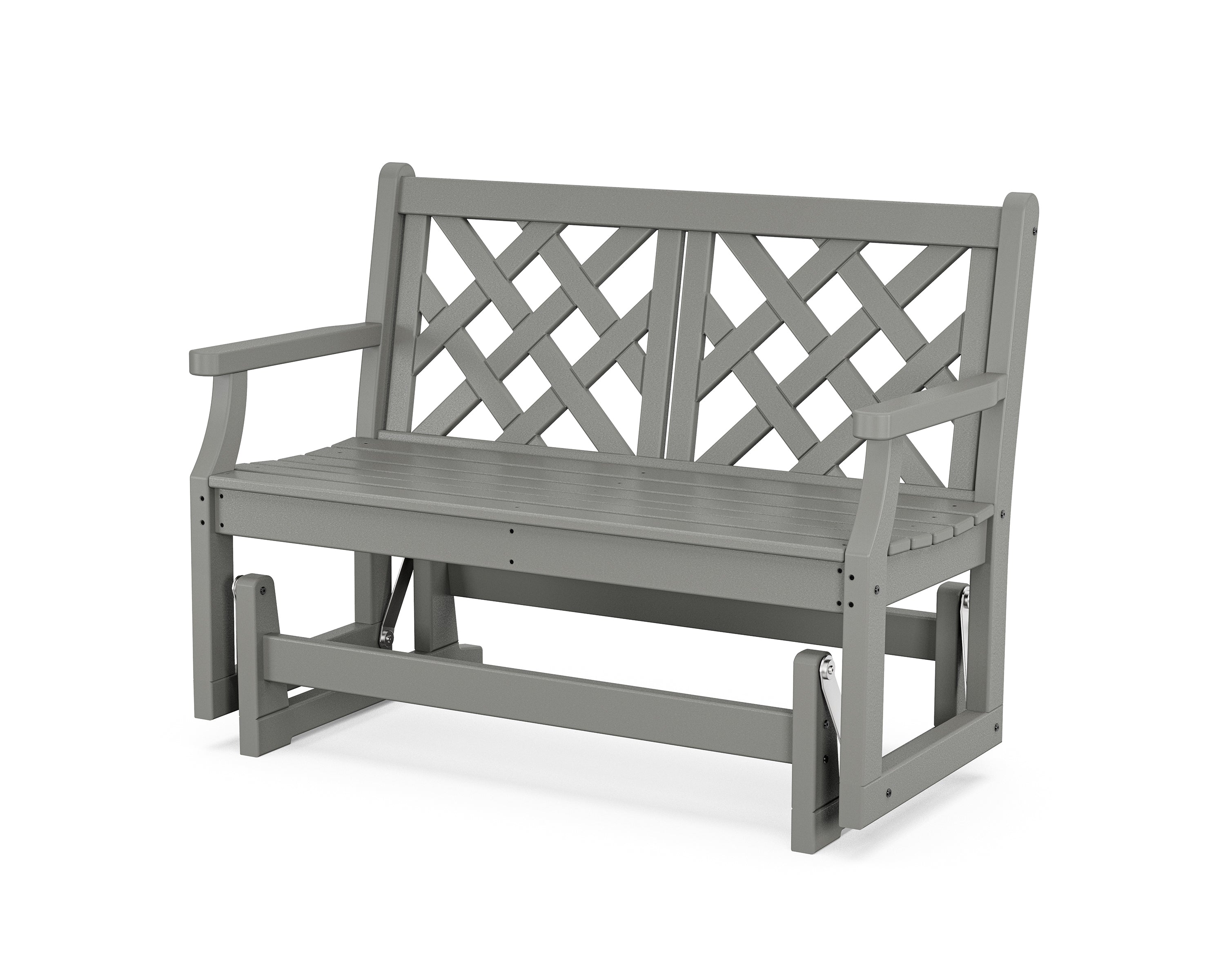 Country Living Wovendale 48" Glider in Slate Grey