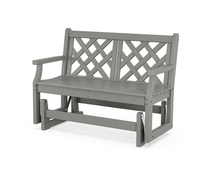 Country Living Wovendale 48" Glider in Slate Grey