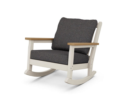 Chippendale Deep Seating Rocking Chair - Sand
