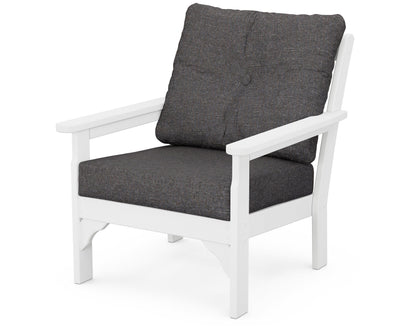 Vineyard Deep Seating Chair - White