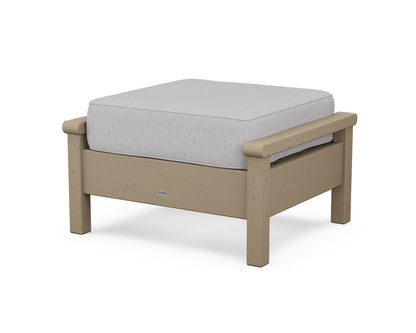 POLYWOOD® Harbour Deep Seating Ottoman in Vintage Sahara / Granite