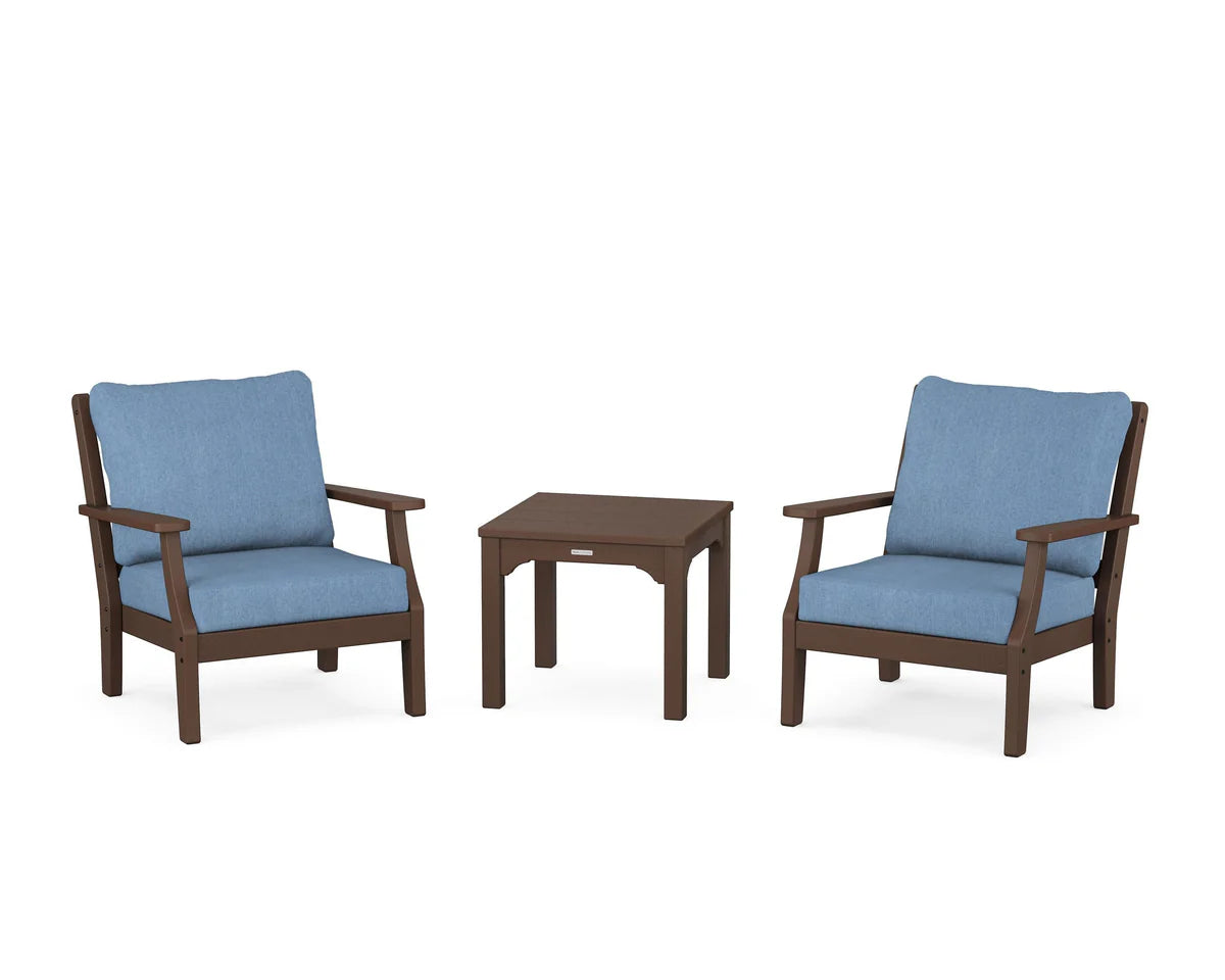 Chinoiserie 3-Piece Deep Seating Set