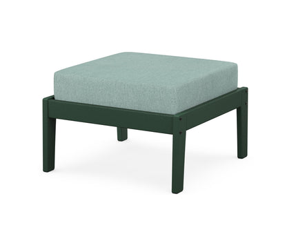 Unbranded Deep Seating Ottoman in Green / Glacier Spa