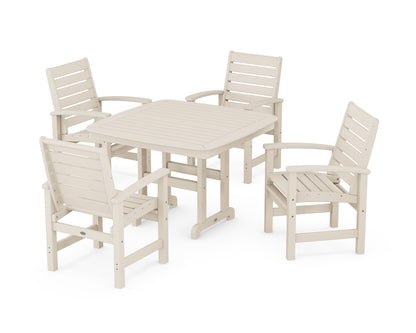 POLYWOOD® Signature 5-Piece Dining Set in Sand