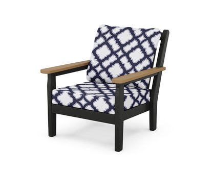 Chippendale Deep Seating Chair - Black