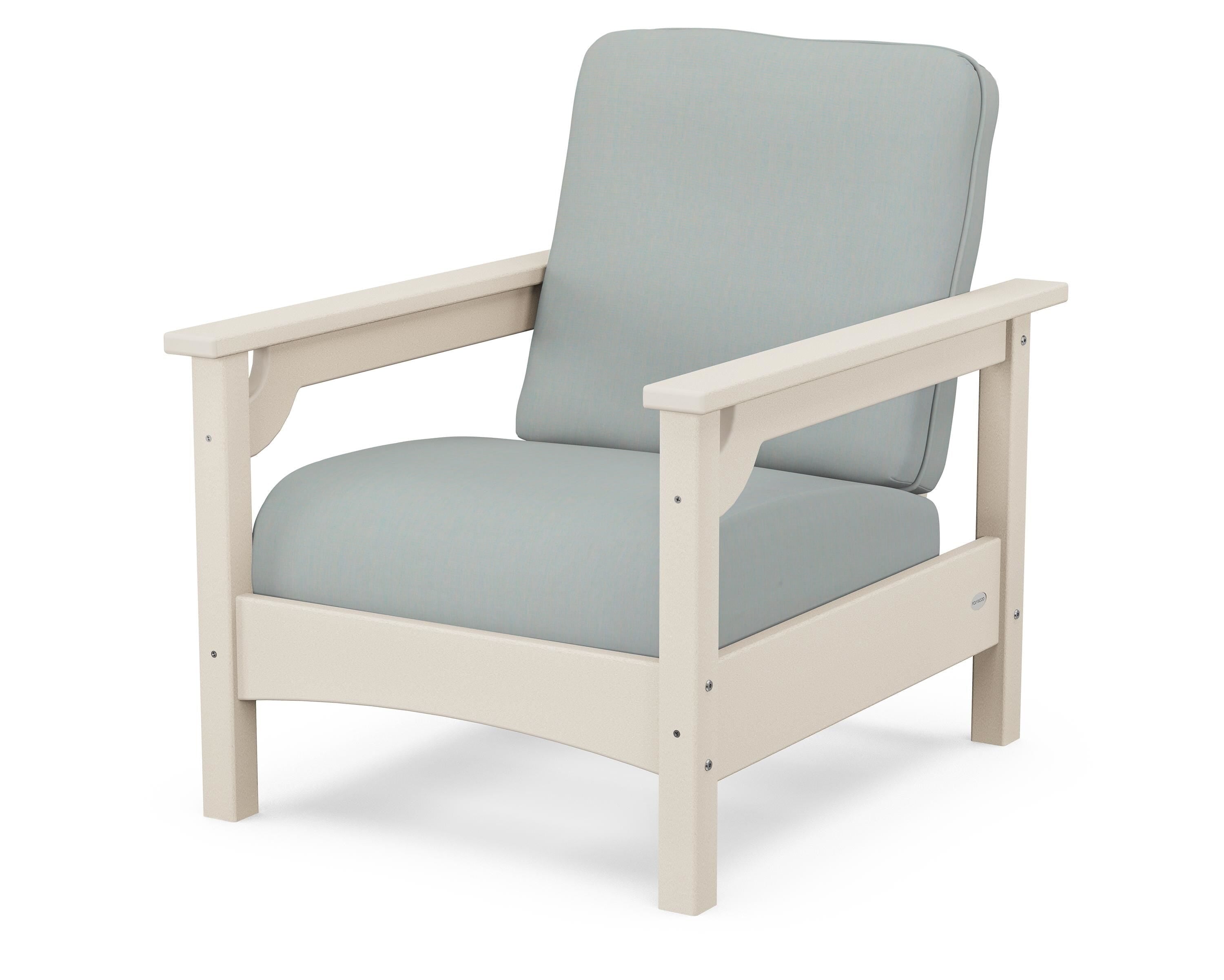 POLYWOOD® Club Chair in Sand / Spa