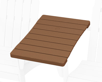 POLYWOOD® 400 Series Straight Adirondack Connecting Table in Teak