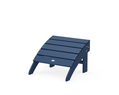 POLYWOOD® Palm Coast Ottoman in Navy