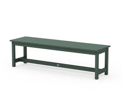 POLYWOOD® 60" Planter Bench in Green