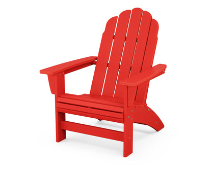 POLYWOOD® Vineyard Grand Adirondack Chair in Sunset Red