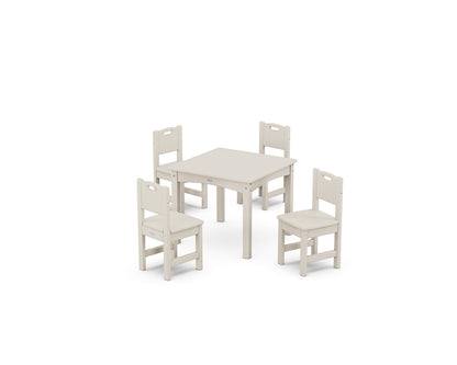 POLYWOOD® Toddler 5-Piece Dining Set in Sand