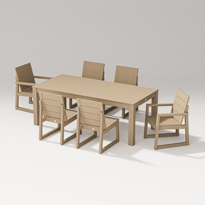 Elevate 7-piece Parsons Table Dining Set