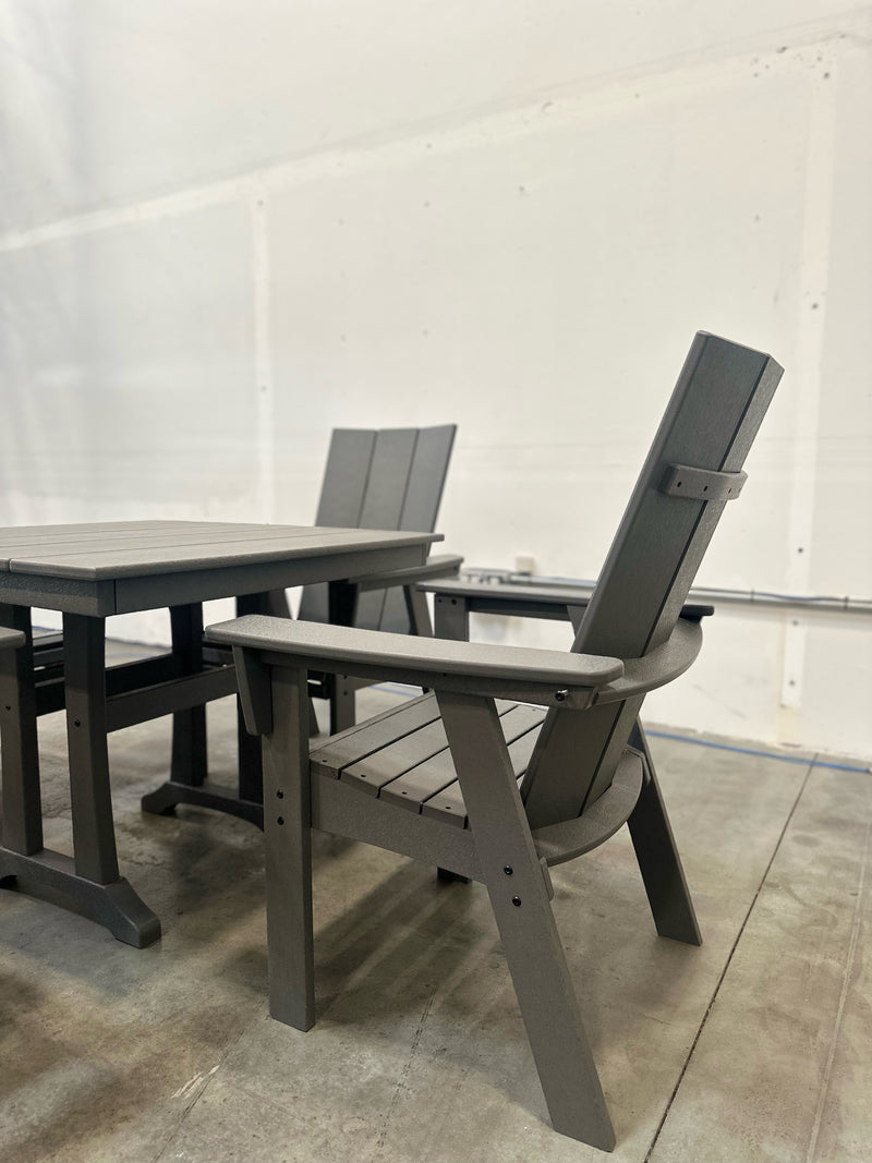 Modern Curveback 5pc. Dining Set