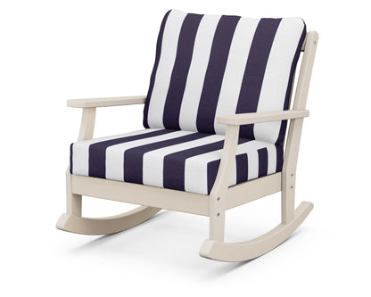 Braxton Deep Seating Rocking Chair - Sand