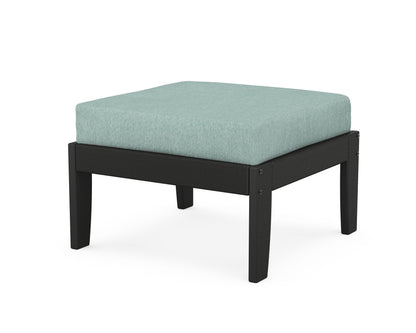 Unbranded Modular Ottoman - Classic in Black / Glacier Spa
