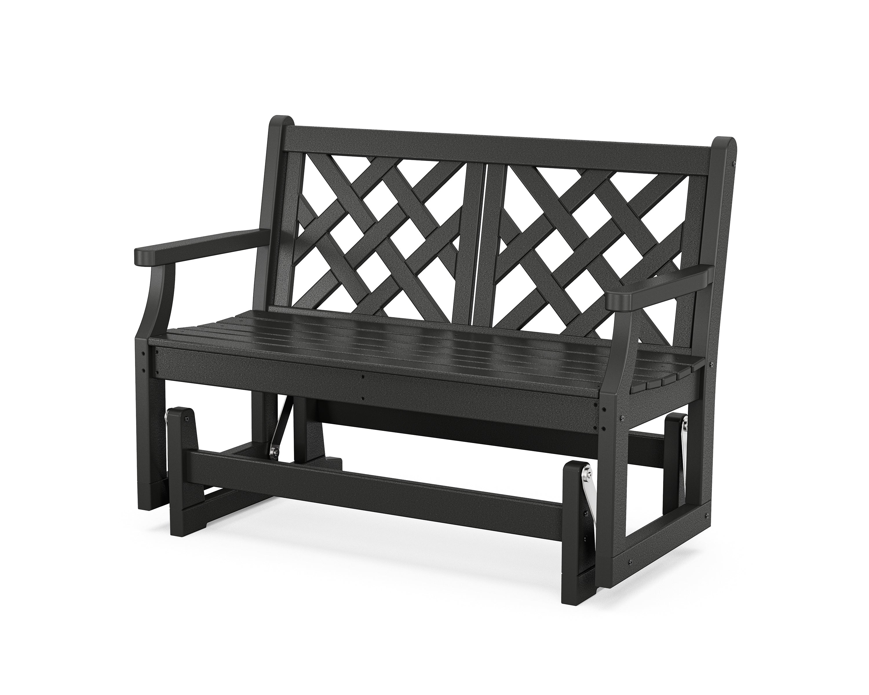 Country Living Wovendale 48" Glider in Black
