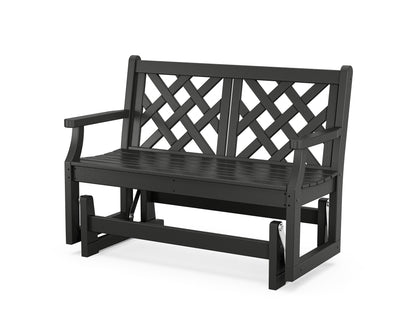 Country Living Wovendale 48" Glider in Black