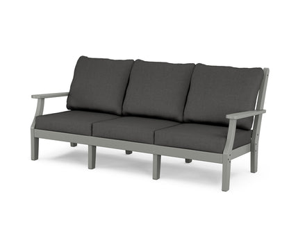 Country Living Wovendale Deep Seating Sofa in Slate Grey / Spectrum Carbon