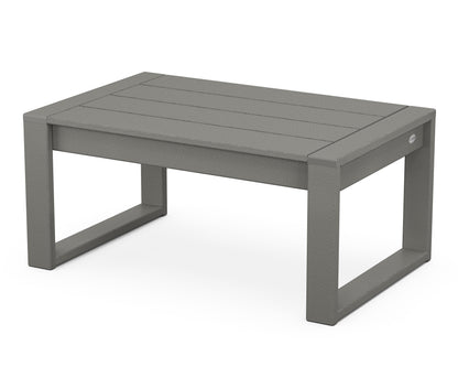 POLYWOOD® EDGE Coffee Table in Slate Grey