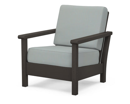 POLYWOOD® Harbour Deep Seating Chair in Vintage Coffee / Spa