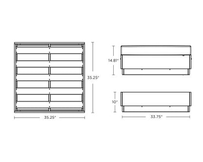 Elevate Lounge Ottoman