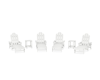 POLYWOOD® Long Island Chaise 6-Piece Set in White