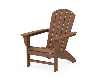 POLYWOOD® Nautical Adirondack Chair in Teak
