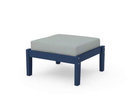 Unbranded Deep Seating Ottoman in Navy / Spa