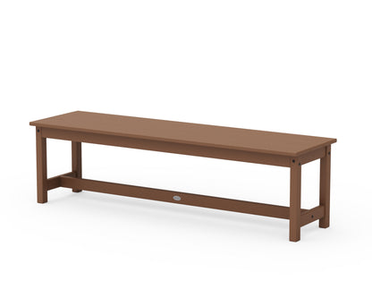 POLYWOOD® 60" Planter Bench in Teak