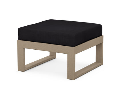 Unbranded Modular Ottoman - Modern in Vintage Sahara / Midnight Linen