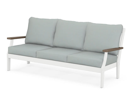 Braxton Deep Seating Sofa - White
