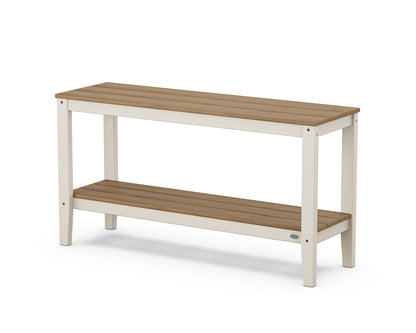 POLYWOOD® Newport 55" Console Table in Sand / Natural