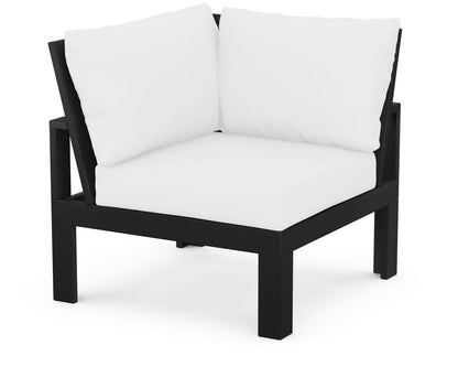 Unbranded Modular Corner Chair in Black / Natural