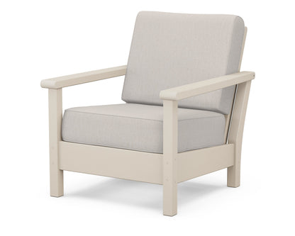 POLYWOOD® Harbour Deep Seating Chair in Sand / Cast Ash