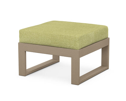 Unbranded Modular Ottoman - Modern in Vintage Sahara / Chartreuse Boucle