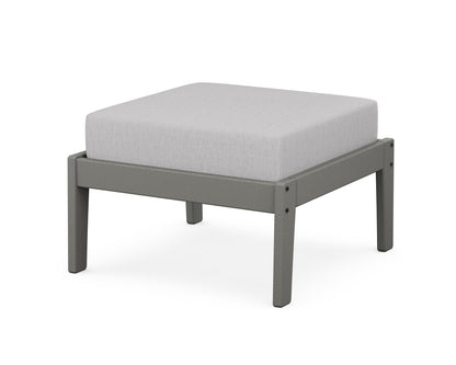 Unbranded Deep Seating Ottoman in Slate Grey / Granite