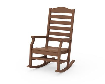 POLYWOOD® Savannah Rocking Chair in Teak