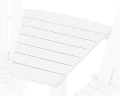 POLYWOOD® Classic Series Angled Adirondack Connecting Table in White
