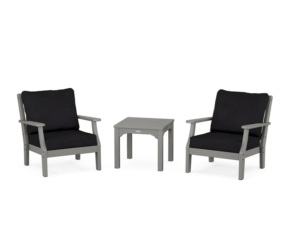 Chinoiserie 3-Piece Deep Seating Set
