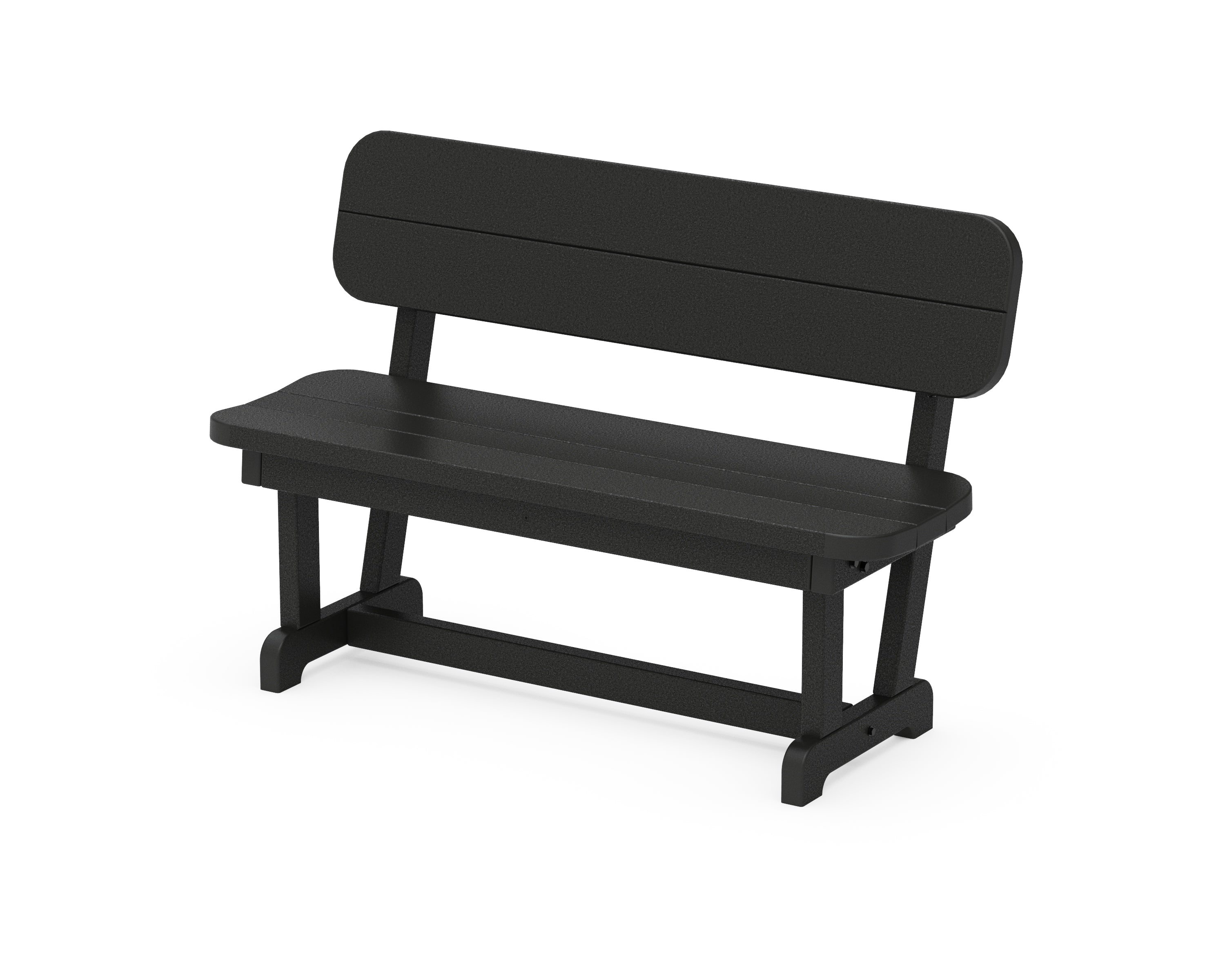 POLYWOOD® Park 48" Bench in Black