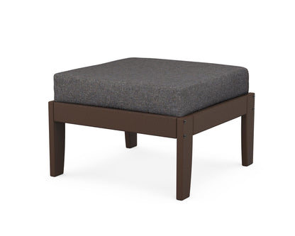 Unbranded Modular Ottoman - Classic in Mahogany / Ash Charcoal