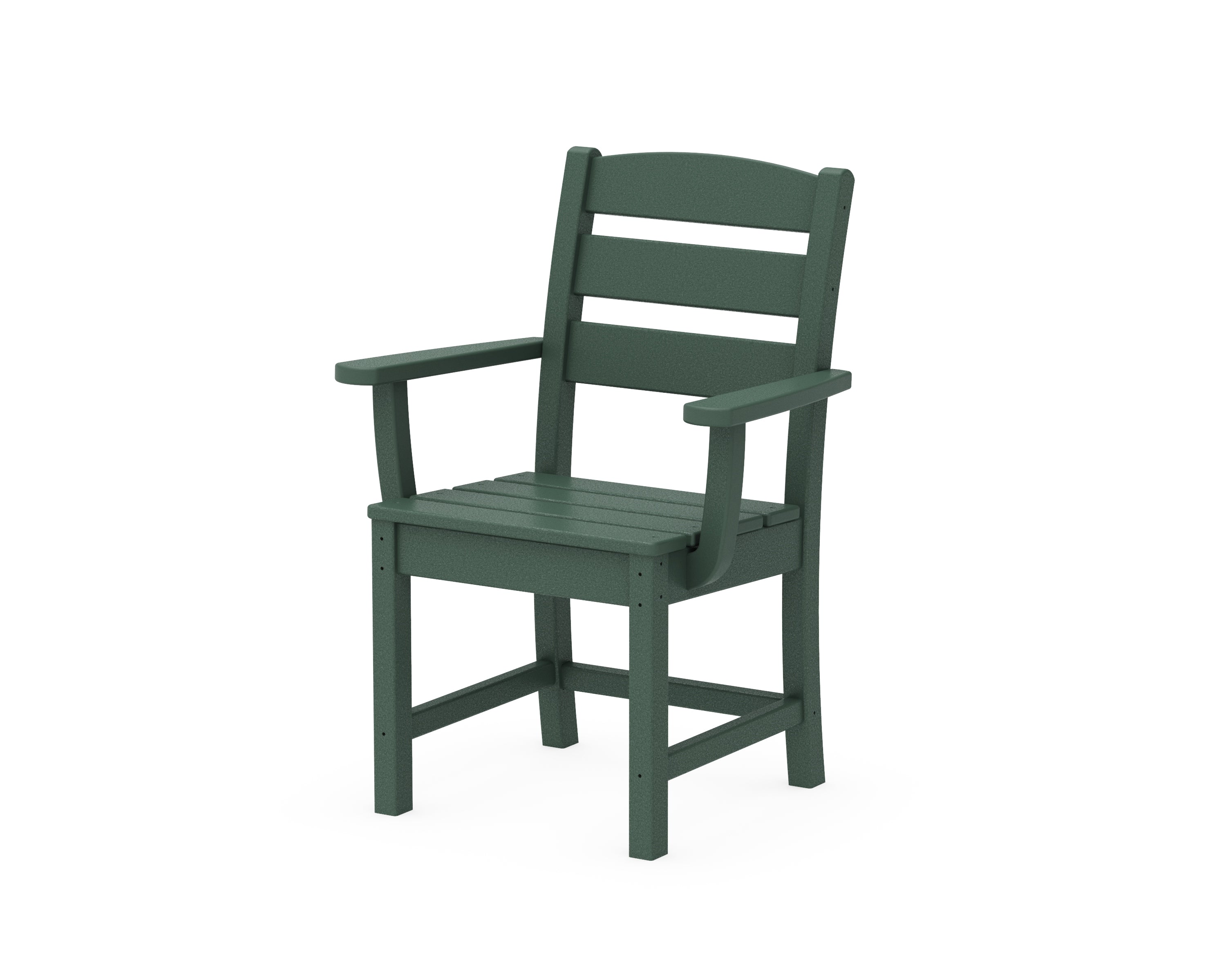 POLYWOOD® Lakeside Dining Arm Chair in Green