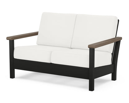 Harbour Deep Seating Loveseat - Black